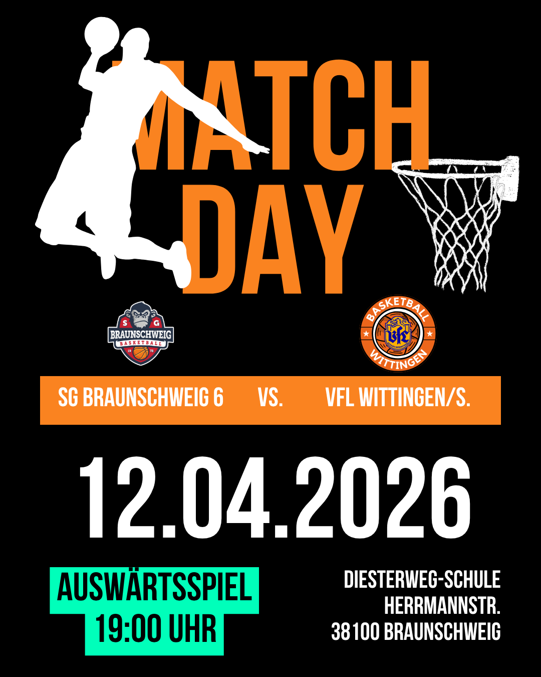 Du betrachtest gerade 🏀 Auswärtsspiel 12.04.26 VS. SG Braunschweig 6
