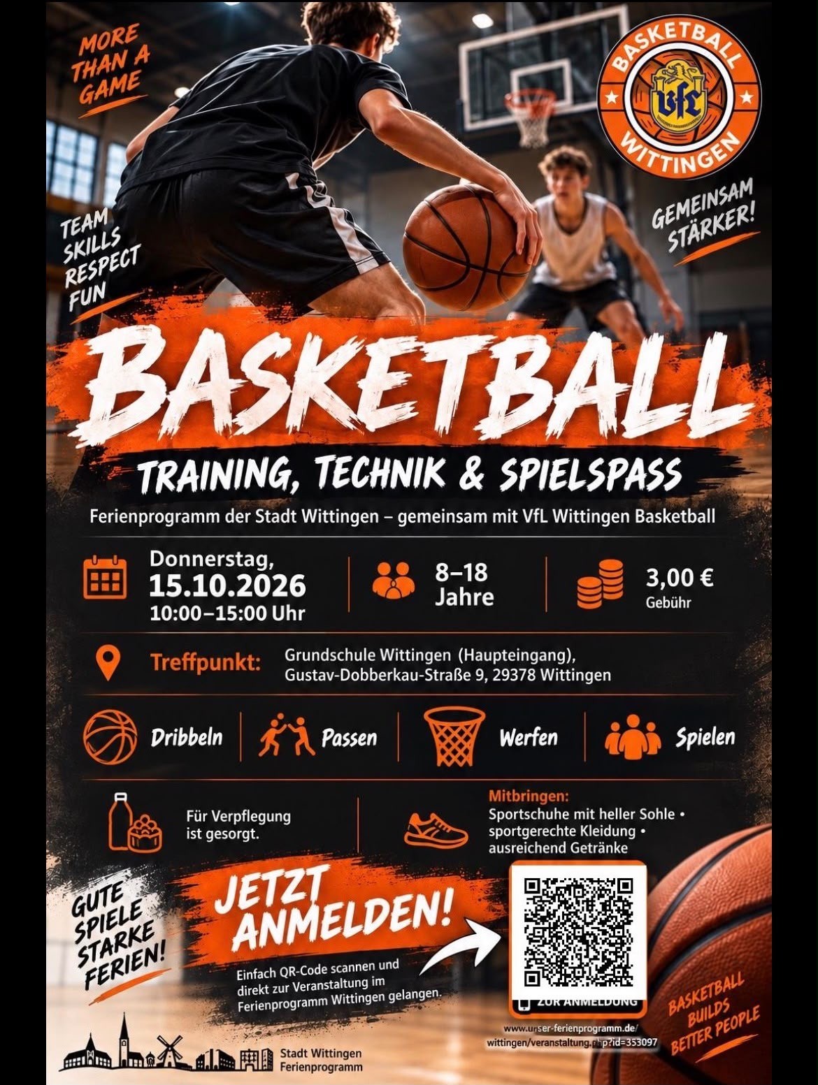 Du betrachtest gerade 🏀 Herbstferienprogramm: Basketball-Tag in Wittingen